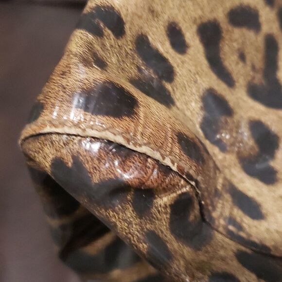 Dolce & GABBANA LEOPARD PRINT TOTE Vintage - Picture 14 of 16